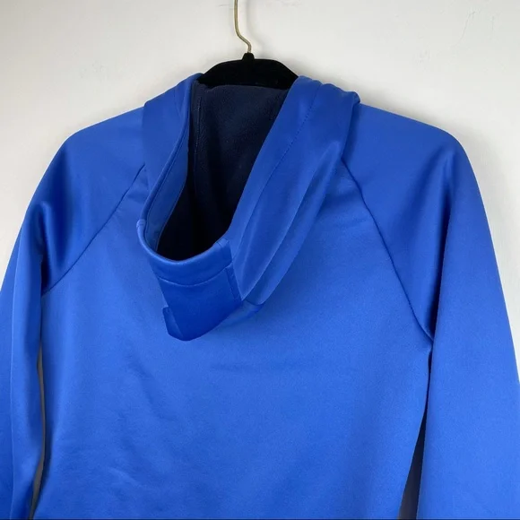 Burton Dry Ride Blue Logo Zip Jacket Hoodie - Picture 8 of 11